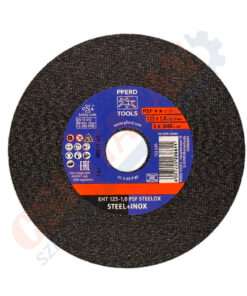 PFERD vágókorong 125 x 1 mm, PSF STEELOX, acél és INOX