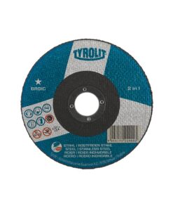 Tyrolit BASIC vágókorong 115 x 2,5 x 22,3 mm, acélhoz és rozsdamentes acélhoz