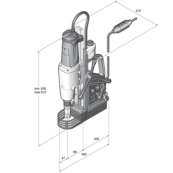 fein-kbu-110-4-m-magnestalpas-furogep-csintalan-szerszam-4 Fein KBU 110-4 M mágnestalpas fúrógép mérete
