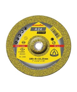 Klingspor tisztítókorong A 24 Extra, 125 x 6 mm, kúpos, acél
