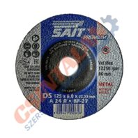 Sait tisztítókorong 125x6 mm, PREMIUM-DS A 24 R, acél