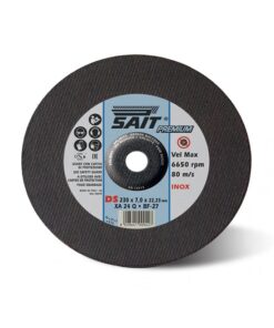 Sait tisztítókorong PREMIUM-DS XA 24 Q, 125 x 6 mm, acél és INOX
