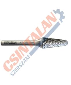 Turbómaró KEL, kúpos, gömbvégű, 12 x 25 x 6 mm
