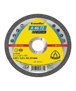 Klingspor A 46 TZ vágókorong 125 x 1 x 22,23 mm, INOX