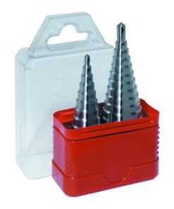 Lépcsős lemezfúró készlet, 2 részes, HSS-E, BUCOVICE TOOLS