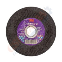 3M CUBITRON 3 vágókorong 86647, 125 x 1 mm, kerámia szemcse, egyenes, acél és INOX